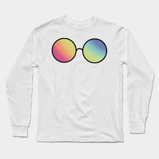 Rainbow Reflection Sunglasses Long Sleeve T-Shirt